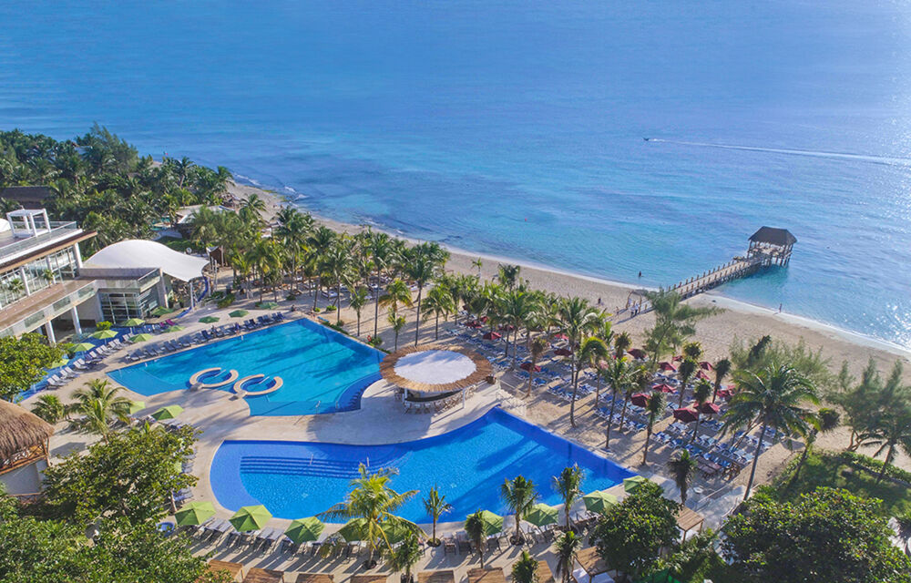 The Fives Beach Resort Playa del Carmen aus der Vogelperspektive