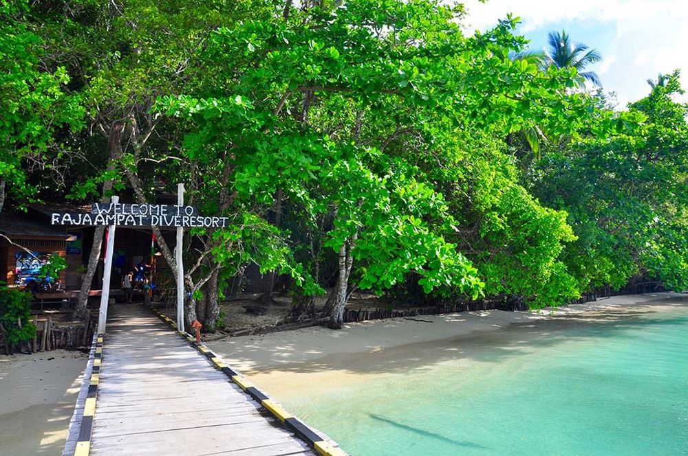 Raja Ampat Dive Resort -  Eingang
